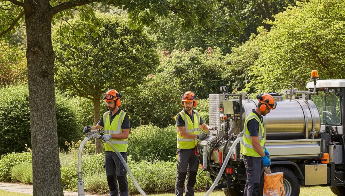 Tree fertilizing service in Tacoma, WA helping nourish stressed trees for healthier growth