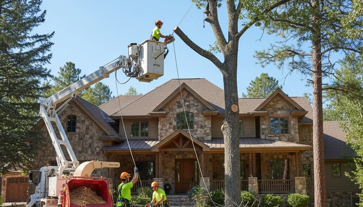 Tree service crew in Tacoma, WA providing professional tree trimming and removal services